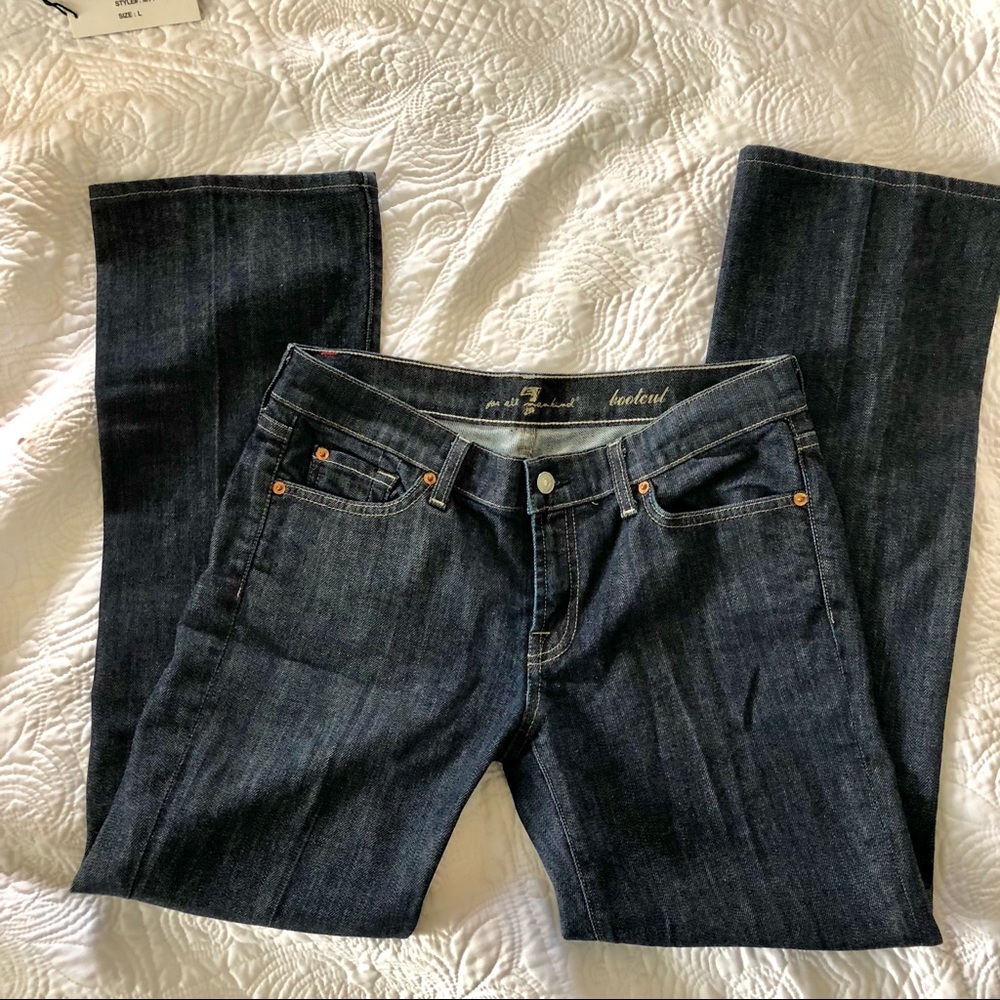 NWOT 7 for all mankind bootcut jeans
